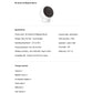 Caméra IP Intelligente 2K Avec Vision Nocturne